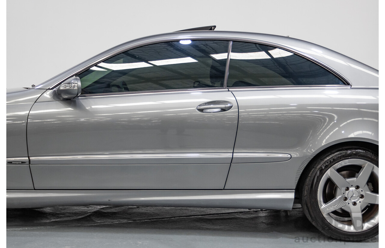 01/2009 Mercedes-Benz CLK280 Avantgarde C209 07 Upgrade 2d Coupe Palladium Silver Metallic 3.0L