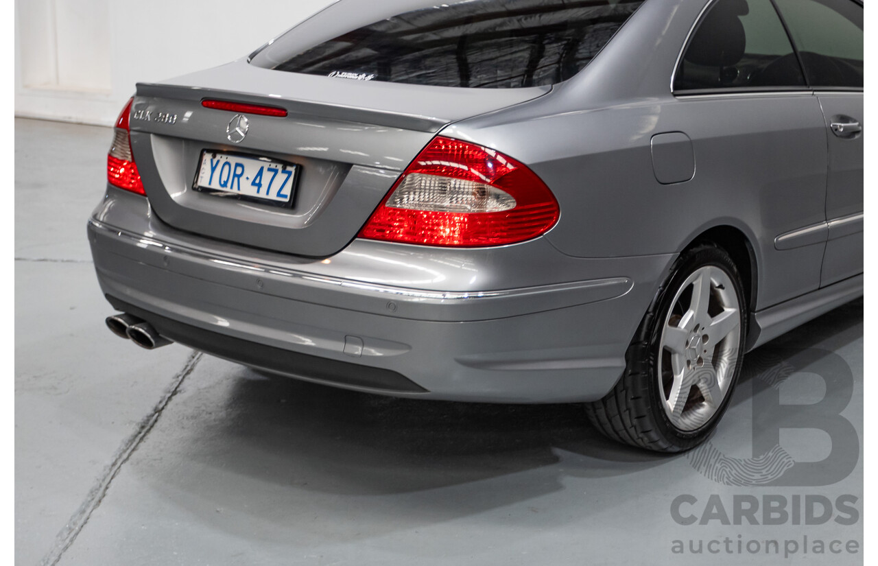 01/2009 Mercedes-Benz CLK280 Avantgarde C209 07 Upgrade 2d Coupe Palladium Silver Metallic 3.0L