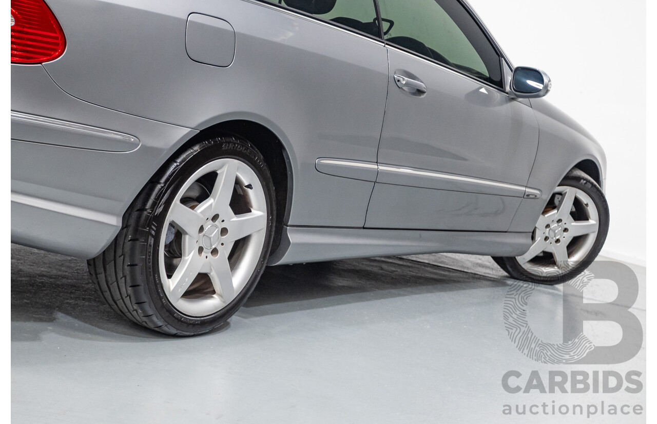 01/2009 Mercedes-Benz CLK280 Avantgarde C209 07 Upgrade 2d Coupe Palladium Silver Metallic 3.0L