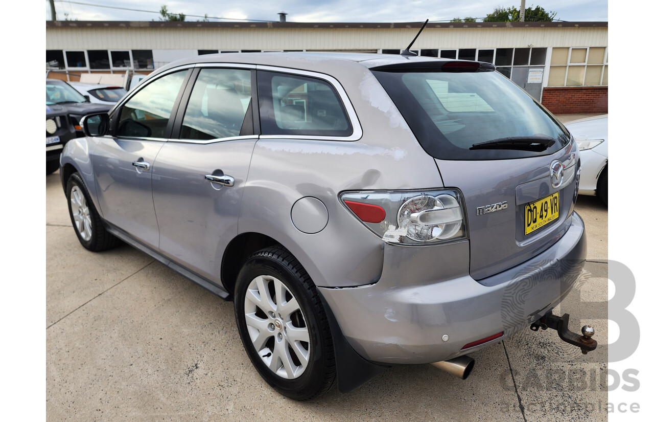 2/2007 Mazda Cx-7 Luxury (4x4) ER 4d Wagon Silver 2.3L