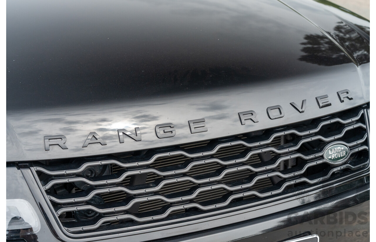 08/2019 Land Rover Range Rover Sport HSE Dynamic V8 SC (AWD) LW MY19.5 4d Wagon Ultimate Black Supercharged V8 5.0L