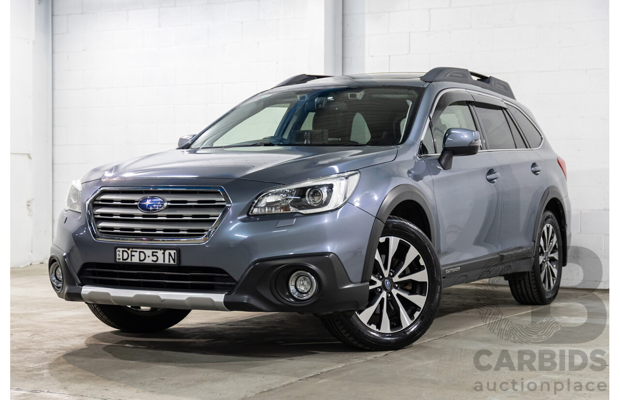 04/2016 Subaru Outback 2.0D Premium (AWD) MY16 4d Wagon Carbide Grey Metallic Turbo Diesel 2.0L