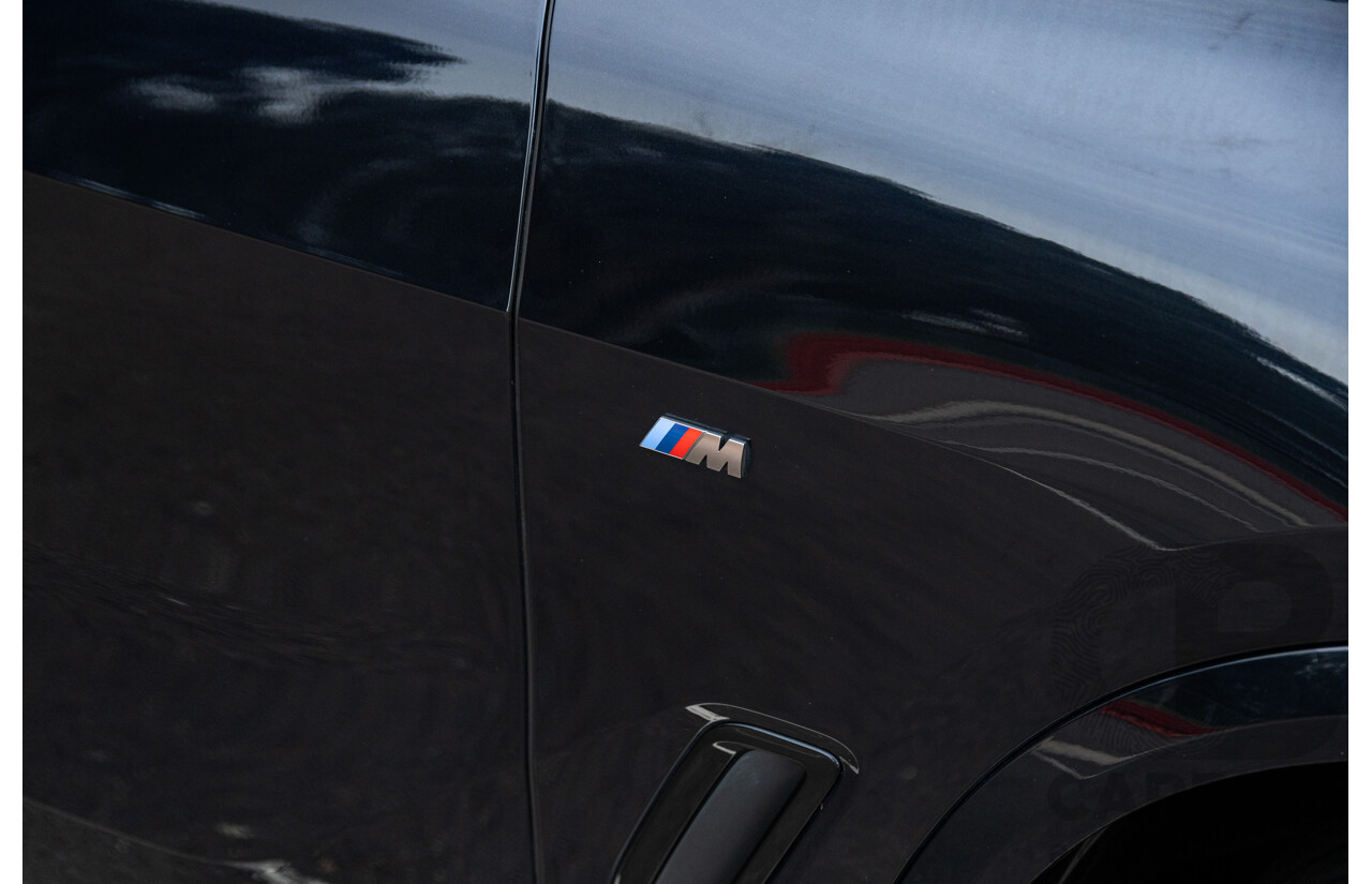02/2021 Bmw X5 M50i (AWD) G05 MY21 4d Wagon Carbon Black Metallic Twin Turbo V8 4.4L