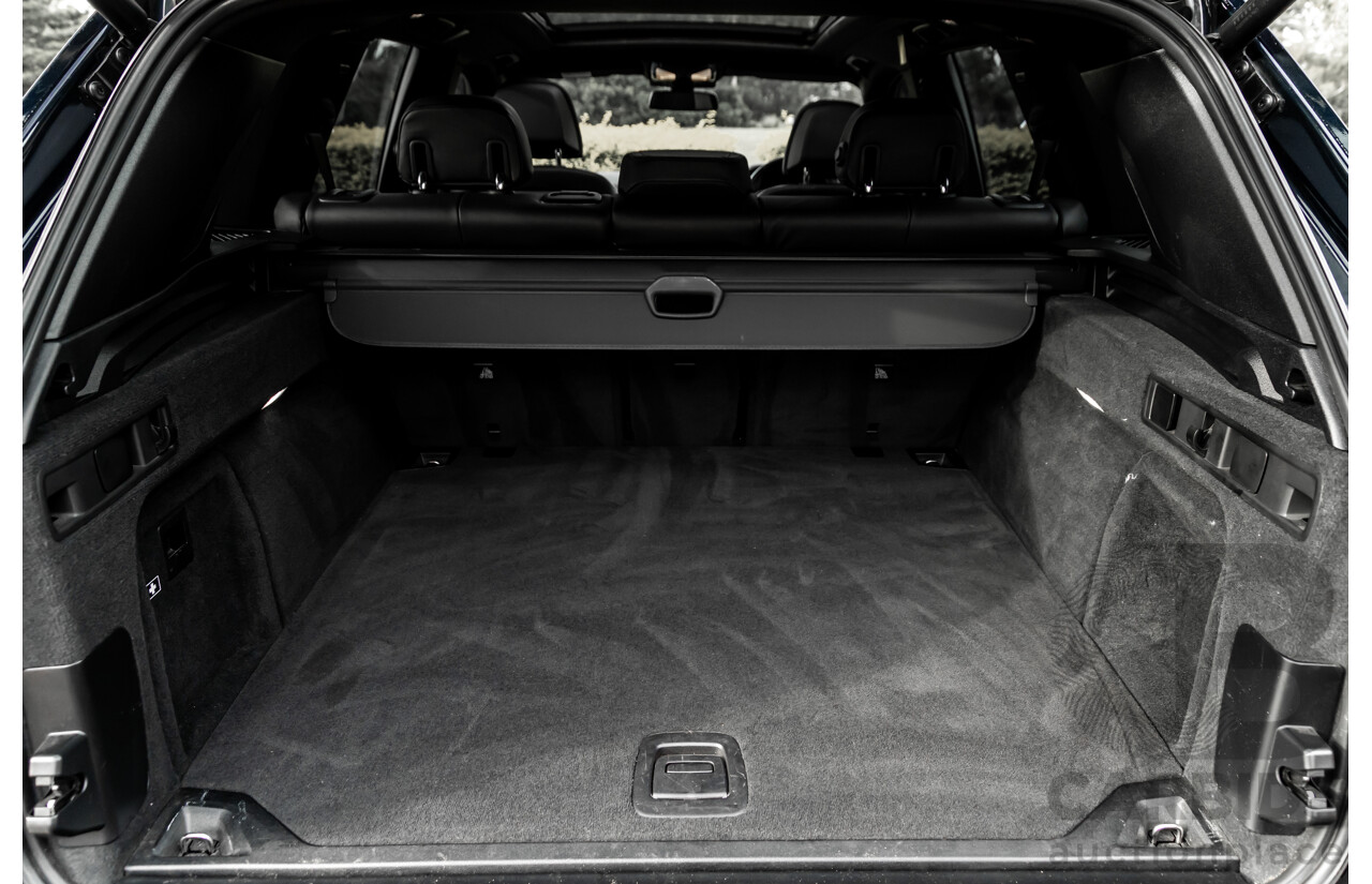 02/2021 Bmw X5 M50i (AWD) G05 MY21 4d Wagon Carbon Black Metallic Twin Turbo V8 4.4L