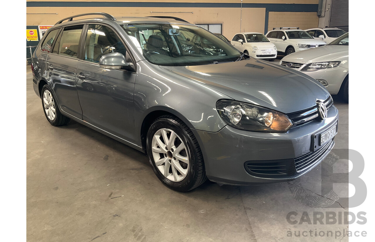5/2011 Volkswagen Golf 90 TSI Trendline 1K MY11 4d Wagon Grey Turbo 1.4L