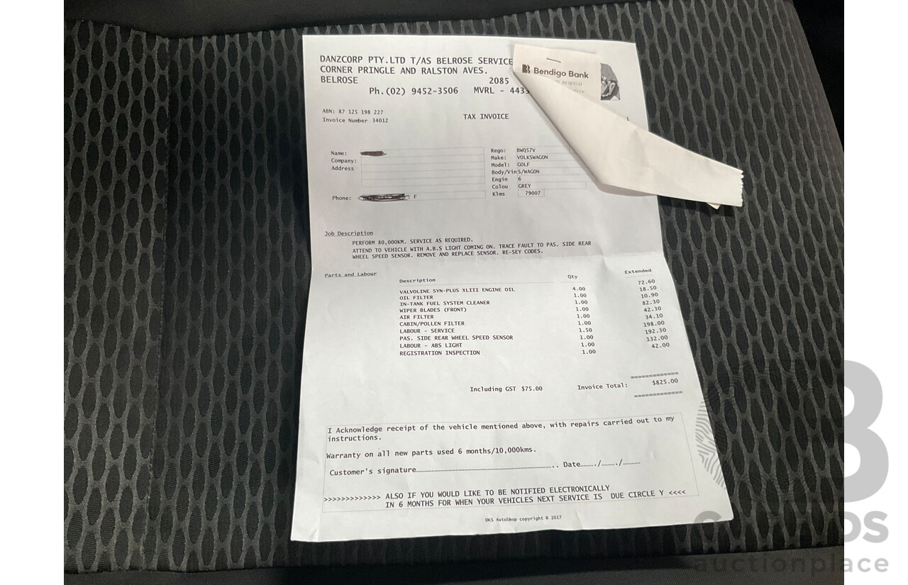 5/2011 Volkswagen Golf 90 TSI Trendline 1K MY11 4d Wagon Grey Turbo 1.4L
