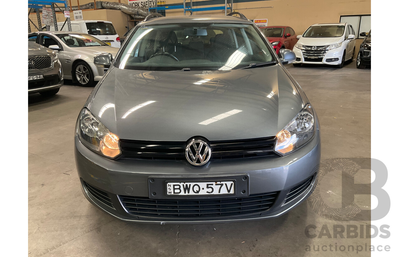 5/2011 Volkswagen Golf 90 TSI Trendline 1K MY11 4d Wagon Grey Turbo 1.4L