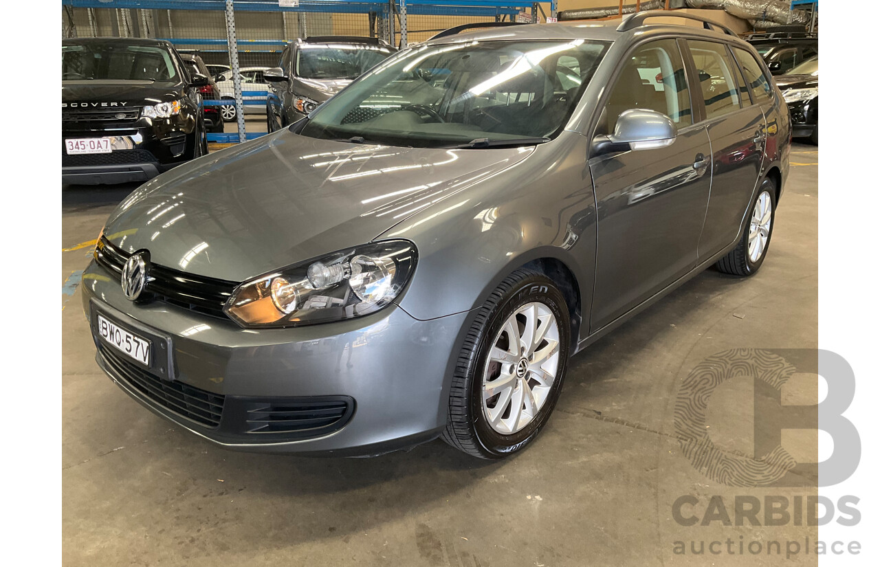 5/2011 Volkswagen Golf 90 TSI Trendline 1K MY11 4d Wagon Grey Turbo 1.4L