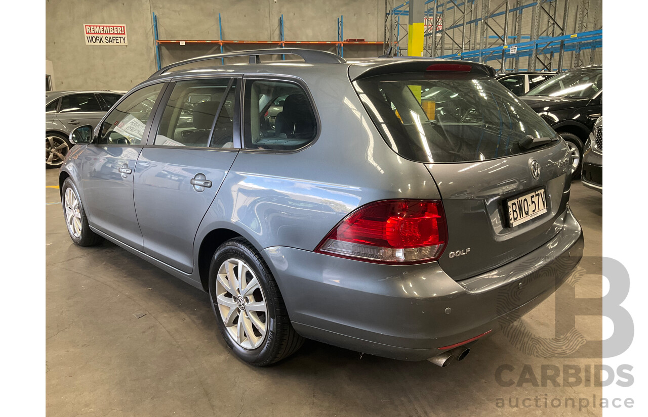 5/2011 Volkswagen Golf 90 TSI Trendline 1K MY11 4d Wagon Grey Turbo 1.4L
