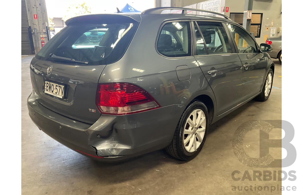 5/2011 Volkswagen Golf 90 TSI Trendline 1K MY11 4d Wagon Grey Turbo 1.4L