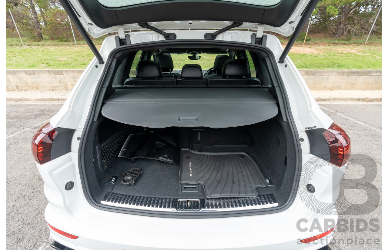 1/2018 Porsche Cayenne GTS (AWD) Series 2 MY18 4d Wagon Carrara White Twin Turbo V6 3.6L