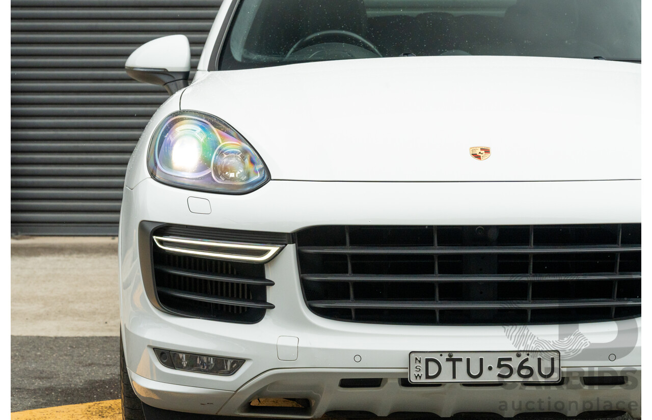 1/2018 Porsche Cayenne GTS (AWD) Series 2 MY18 4d Wagon Carrara White Twin Turbo V6 3.6L