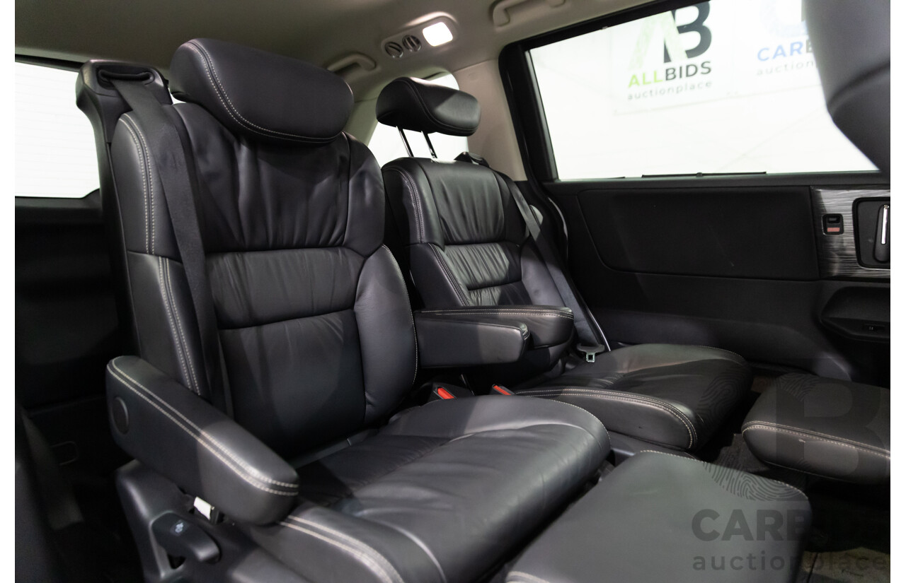 03/2016 Honda Odyssey VTi-L (FWD) RC MY16 7 Seats 4d Wagon White Diamond Pearl 2.4L