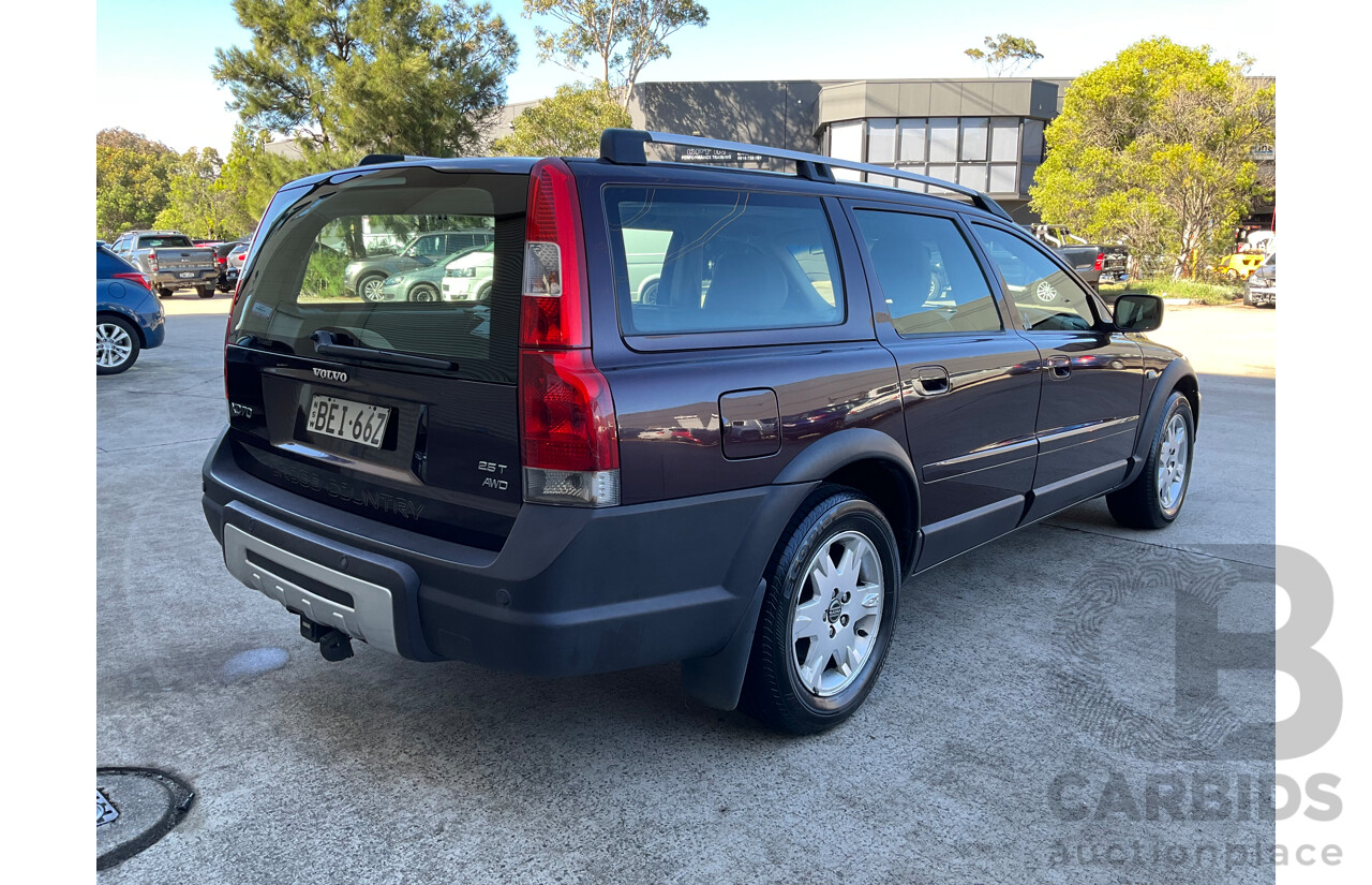 7/2007 Volvo Xc70 Lifestyle Edition (LE) MY06 4d Wagon Maroon 2.5L