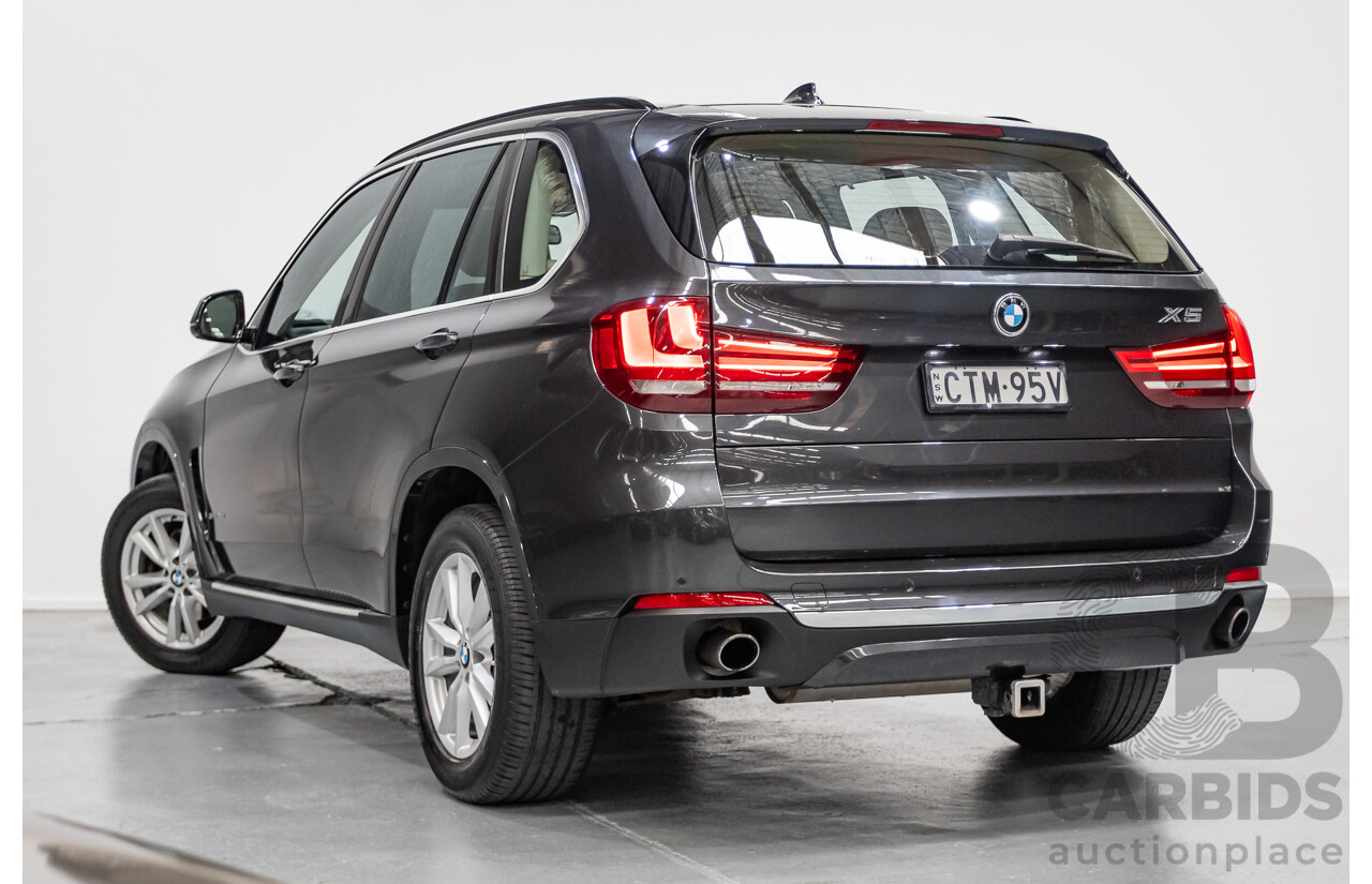 3/2014 BMW X5 sDrive 25d F15 4D Wagon Sophisto Grey Twin Turbo Diesel 2.0L