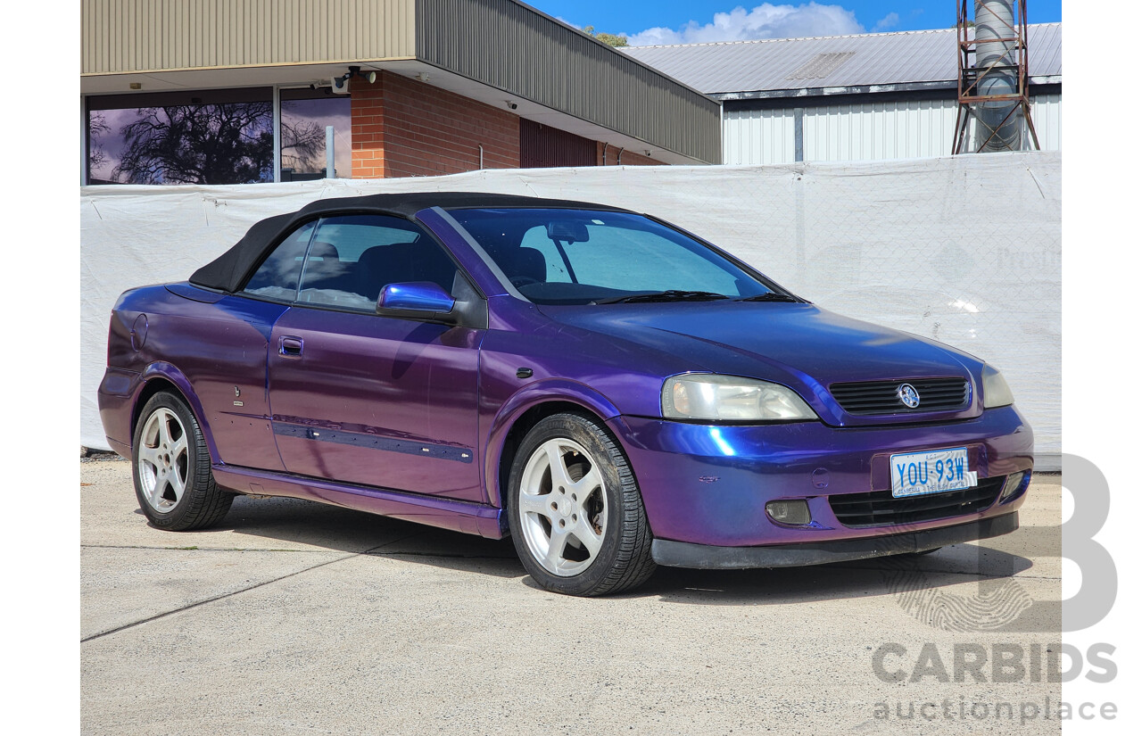 9/2005 Holden Astra Convertible TS 2d Convertible Blue 2.2L