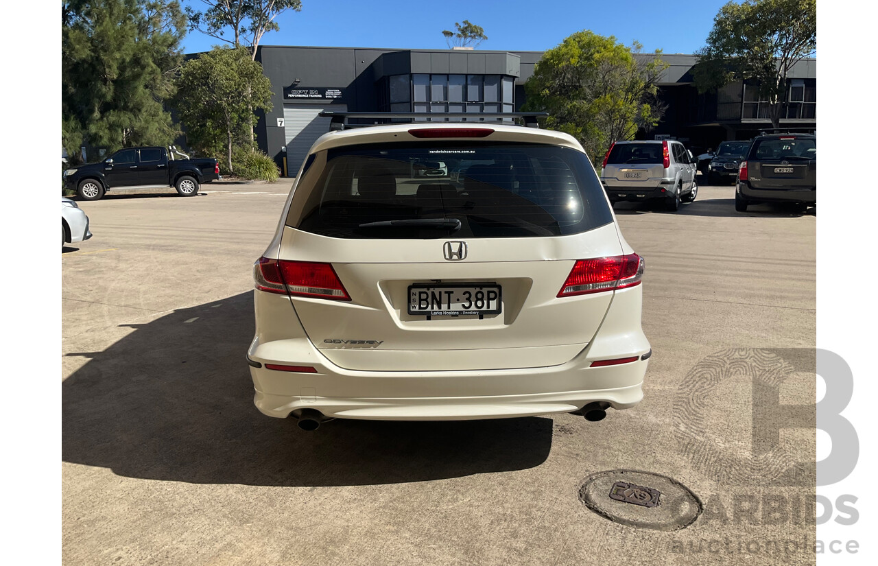 3/2010 Honda Odyssey Luxury RB 4d Wagon White 2.4L - 7 Seater