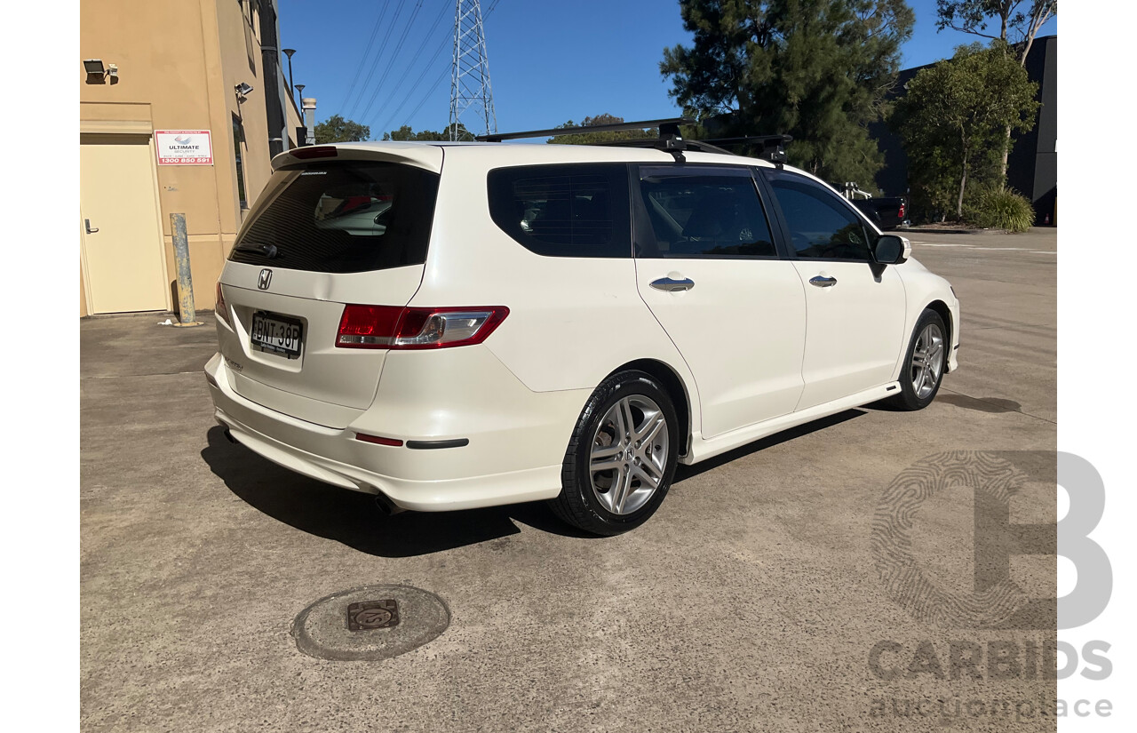 3/2010 Honda Odyssey Luxury RB 4d Wagon White 2.4L - 7 Seater