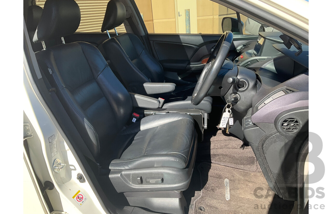 3/2010 Honda Odyssey Luxury RB 4d Wagon White 2.4L - 7 Seater
