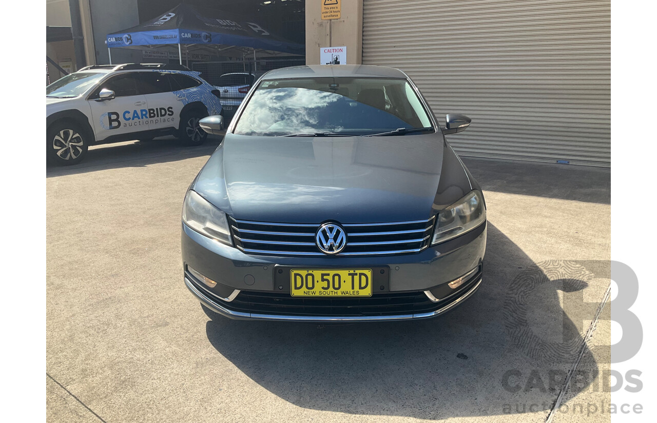 10/2013 Volkswagen Passat 118 TSI 3C MY14 4d Sedan Iceland Grey Pearl Turbo 1.8L
