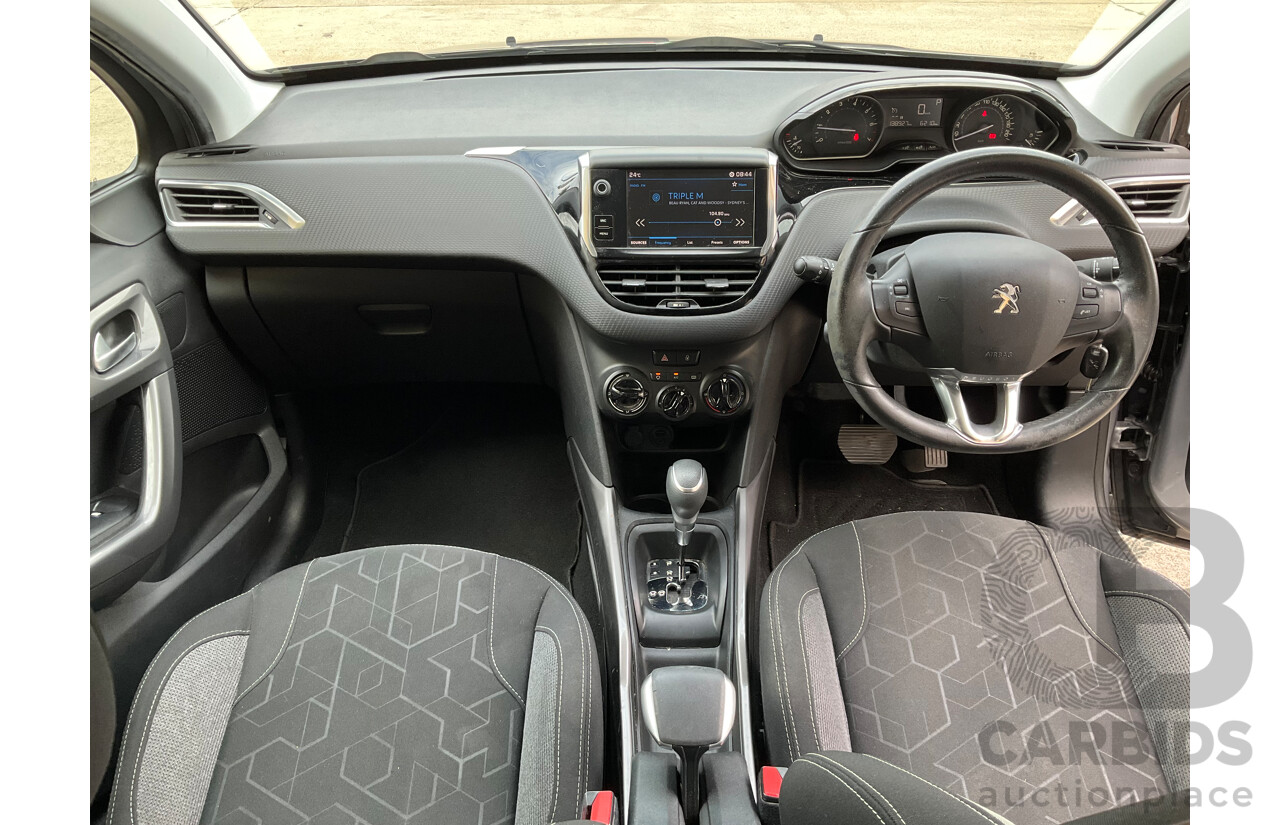 12/2017 Peugeot 2008 Active (FWD) MY17 Update 4d Wagon Silver Turbo 1.2L