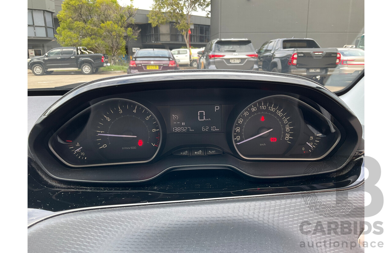 12/2017 Peugeot 2008 Active (FWD) MY17 Update 4d Wagon Silver Turbo 1.2L