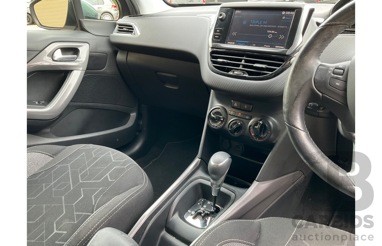 12/2017 Peugeot 2008 Active (FWD) MY17 Update 4d Wagon Silver Turbo 1.2L