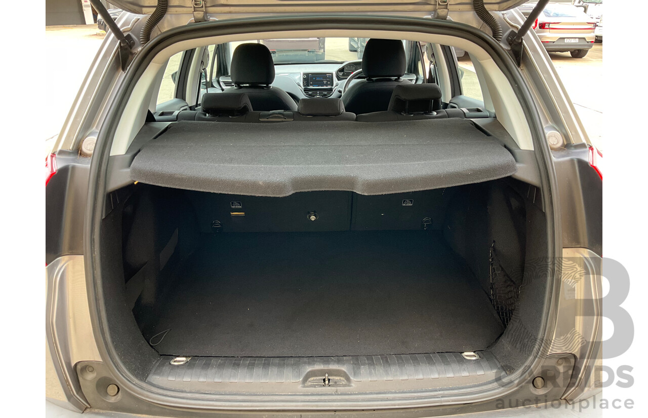 12/2017 Peugeot 2008 Active (FWD) MY17 Update 4d Wagon Silver Turbo 1.2L