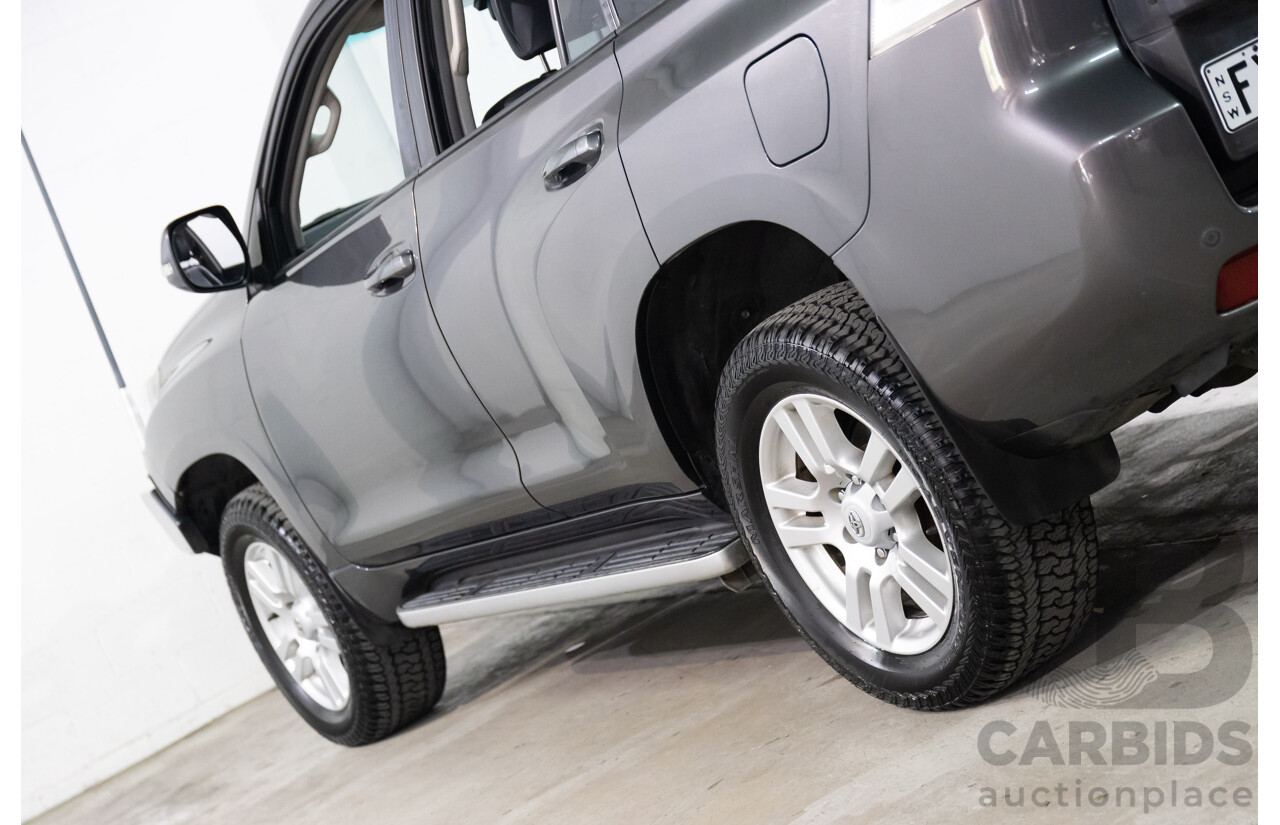 10/2009 Toyota Landcruiser Prado Kakadu (4x4) KDJ150R 4d Wagon Graphite Grey Turbo Diesel 3.0L