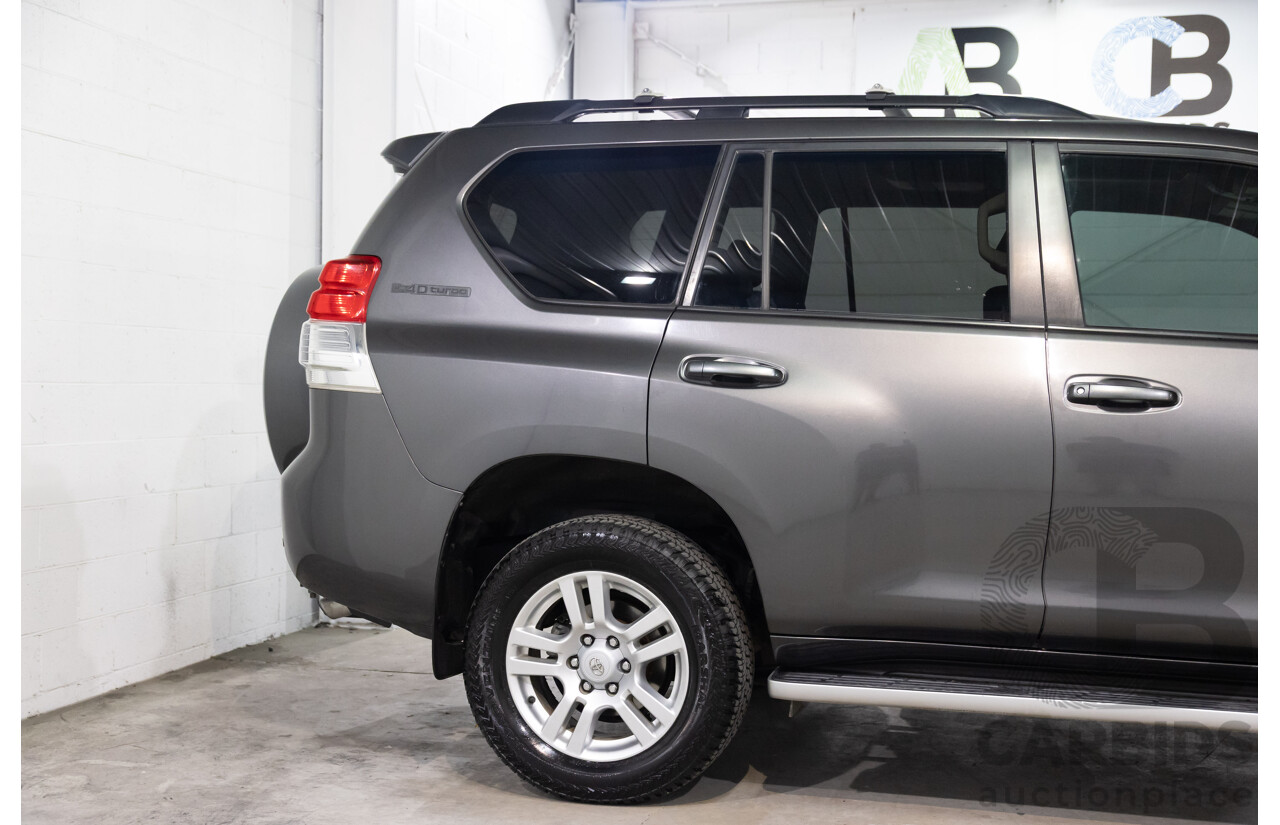 10/2009 Toyota Landcruiser Prado Kakadu (4x4) KDJ150R 4d Wagon Graphite Grey Turbo Diesel 3.0L