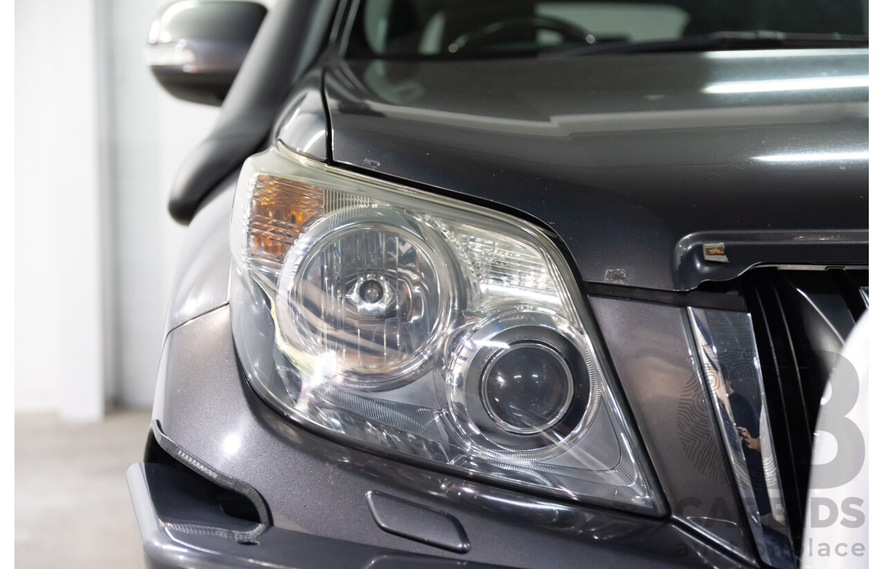 10/2009 Toyota Landcruiser Prado Kakadu (4x4) KDJ150R 4d Wagon Graphite Grey Turbo Diesel 3.0L