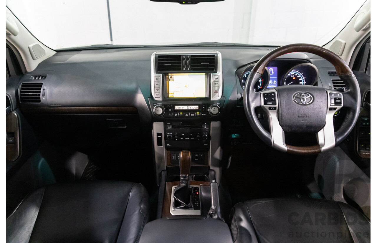 10/2009 Toyota Landcruiser Prado Kakadu (4x4) KDJ150R 4d Wagon Graphite Grey Turbo Diesel 3.0L