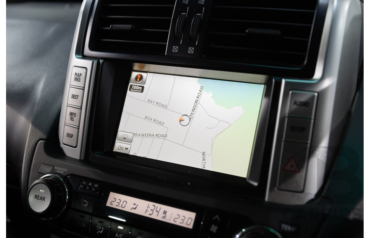 10/2009 Toyota Landcruiser Prado Kakadu (4x4) KDJ150R 4d Wagon Graphite Grey Turbo Diesel 3.0L