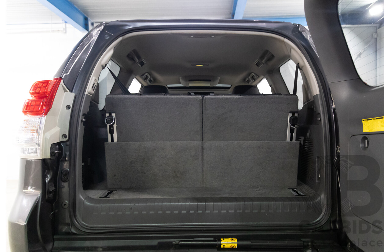 10/2009 Toyota Landcruiser Prado Kakadu (4x4) KDJ150R 4d Wagon Graphite Grey Turbo Diesel 3.0L