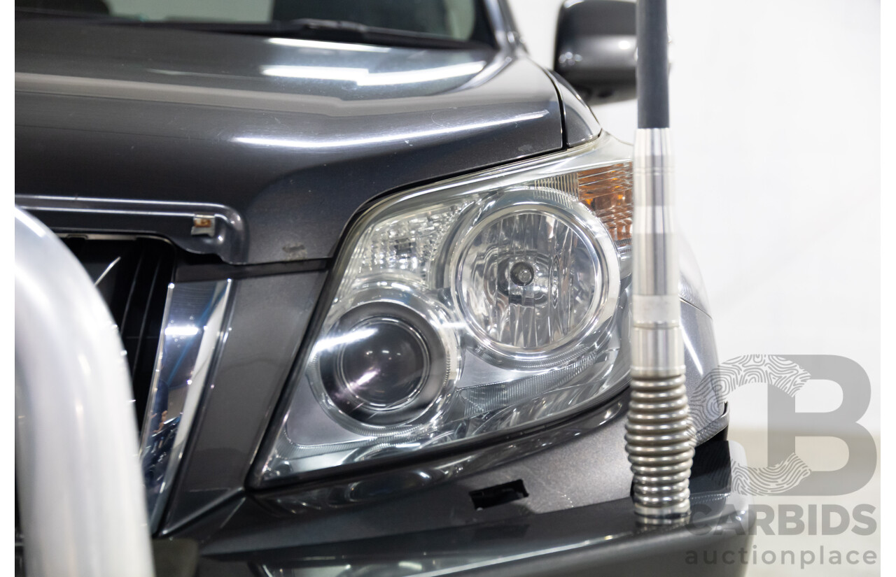 10/2009 Toyota Landcruiser Prado Kakadu (4x4) KDJ150R 4d Wagon Graphite Grey Turbo Diesel 3.0L