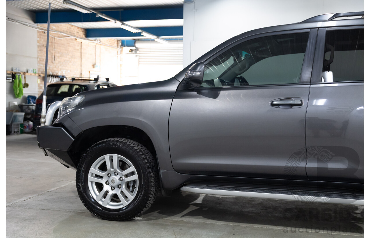 10/2009 Toyota Landcruiser Prado Kakadu (4x4) KDJ150R 4d Wagon Graphite Grey Turbo Diesel 3.0L