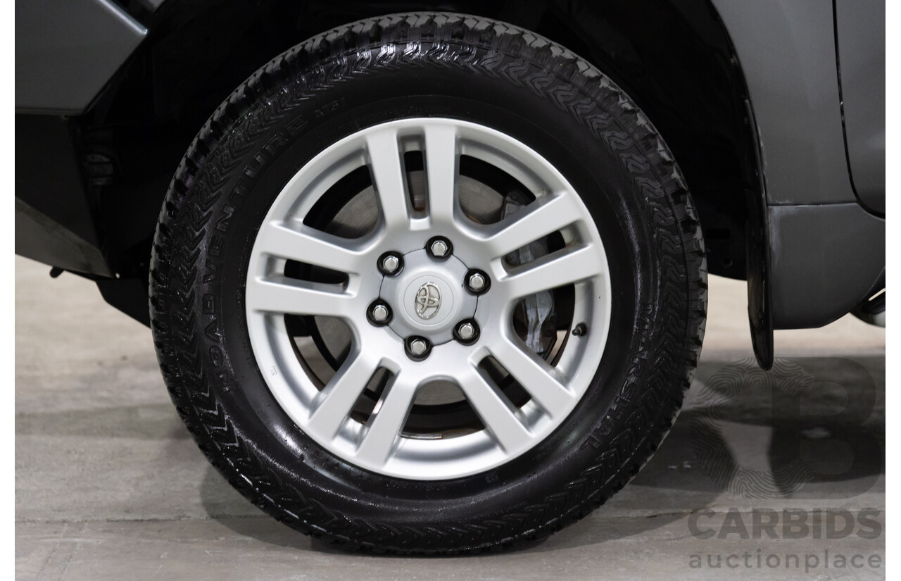 10/2009 Toyota Landcruiser Prado Kakadu (4x4) KDJ150R 4d Wagon Graphite Grey Turbo Diesel 3.0L