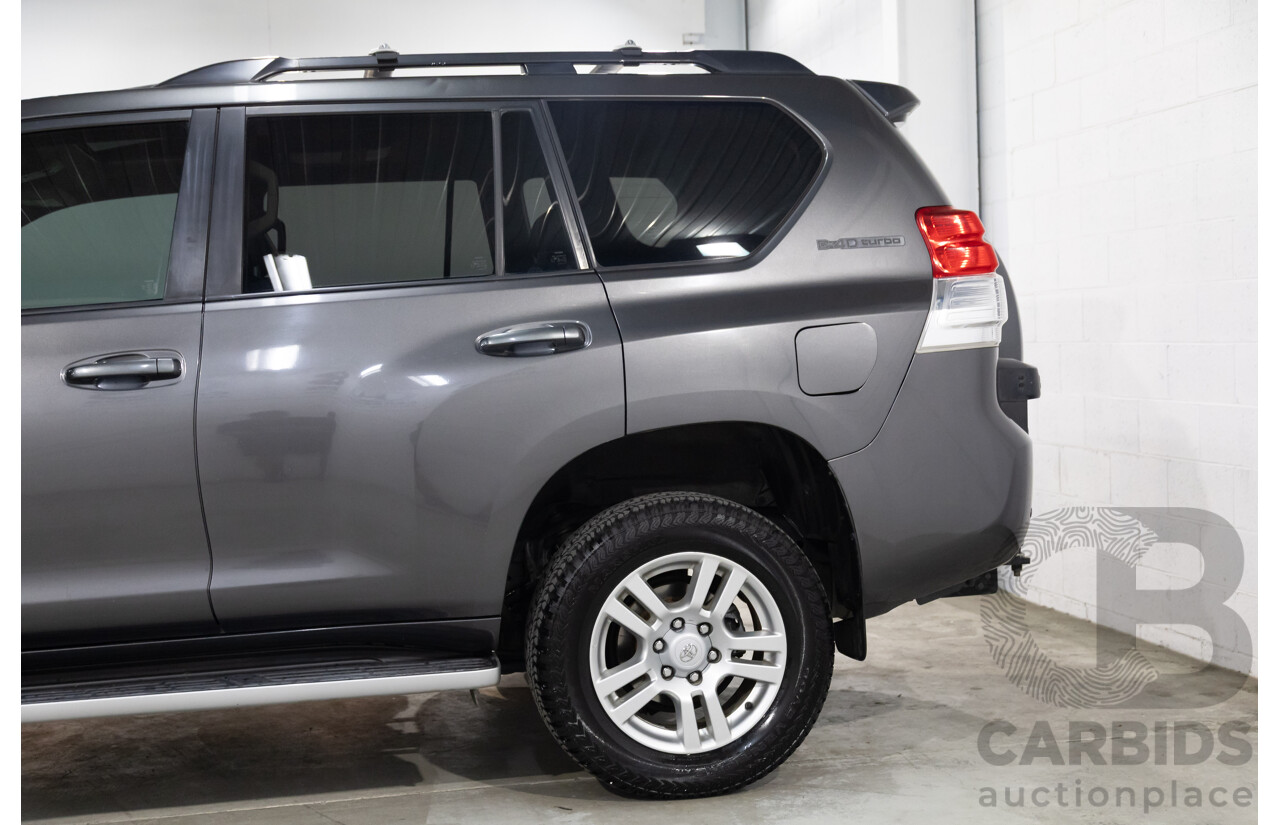 10/2009 Toyota Landcruiser Prado Kakadu (4x4) KDJ150R 4d Wagon Graphite Grey Turbo Diesel 3.0L