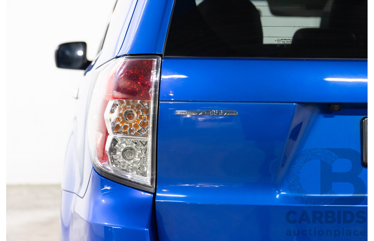 2/2011 Subaru Forester S-Edition MY11 4d Wagon World Rally Blue Pearl 2.5L