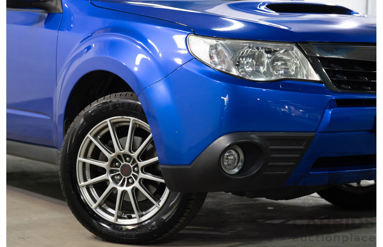 2/2011 Subaru Forester S-Edition MY11 4d Wagon World Rally Blue Pearl 2.5L