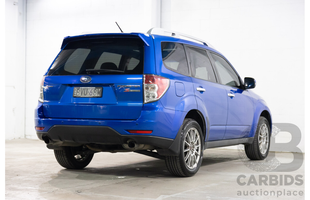 2/2011 Subaru Forester S-Edition MY11 4d Wagon World Rally Blue Pearl 2.5L