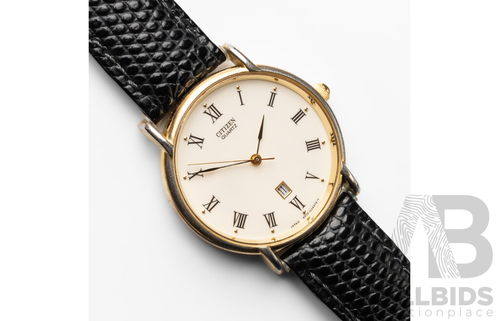 Vintage Citizen Quartz Japan Watch - 6010-Y55418