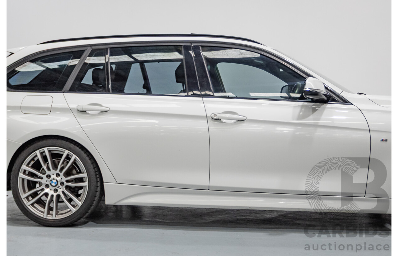 9/2013 BMW 318d M Sport Package F31 4D Wagon Alpine White Turbo Diesel 2.0L