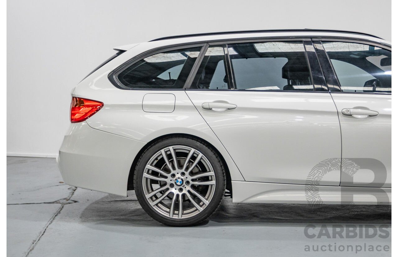 9/2013 BMW 318d M Sport Package F31 4D Wagon Alpine White Turbo Diesel 2.0L