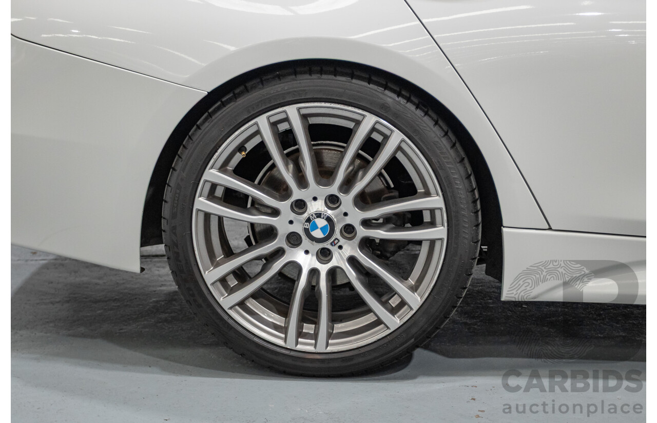 9/2013 BMW 318d M Sport Package F31 4D Wagon Alpine White Turbo Diesel 2.0L