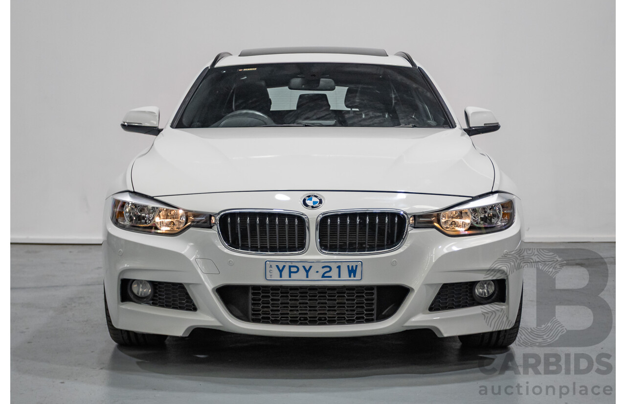 9/2013 BMW 318d M Sport Package F31 4D Wagon Alpine White Turbo Diesel 2.0L