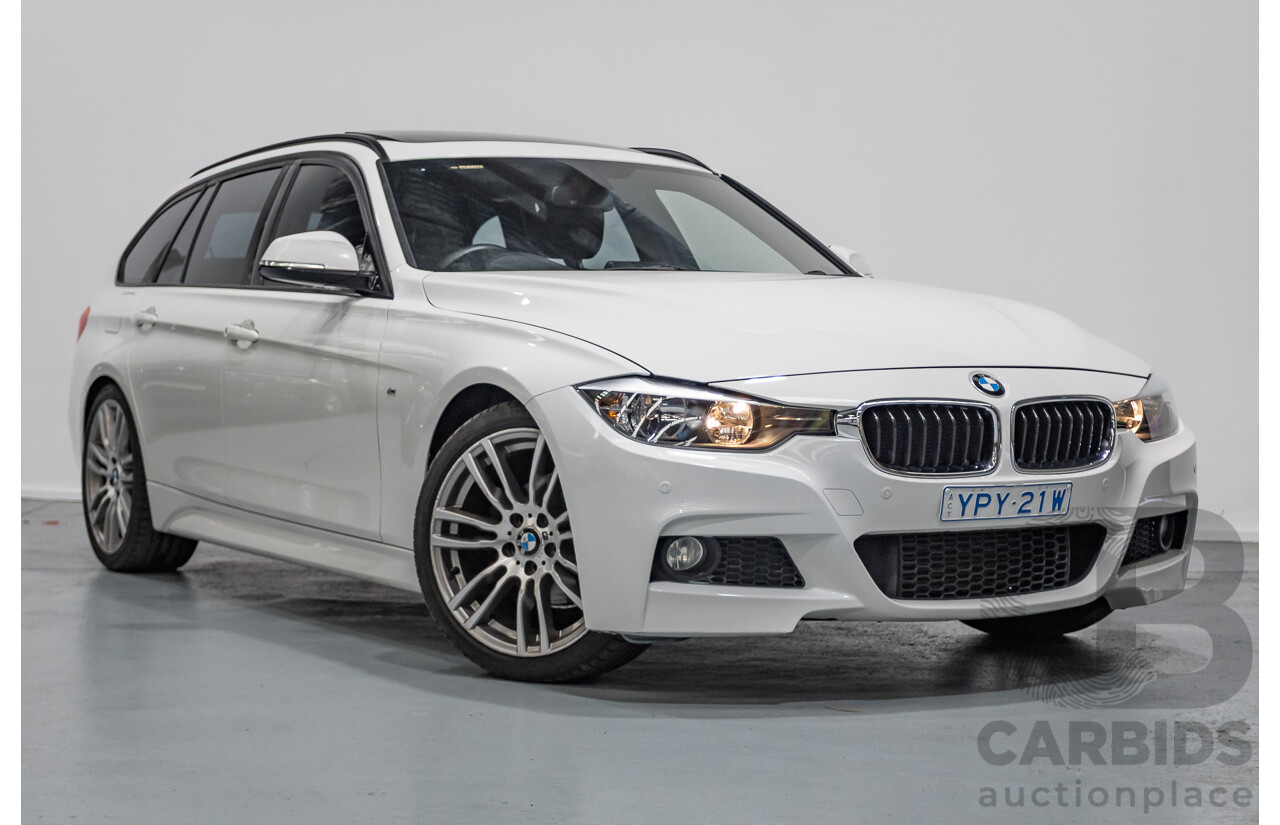 9/2013 BMW 318d M Sport Package F31 4D Wagon Alpine White Turbo Diesel 2.0L