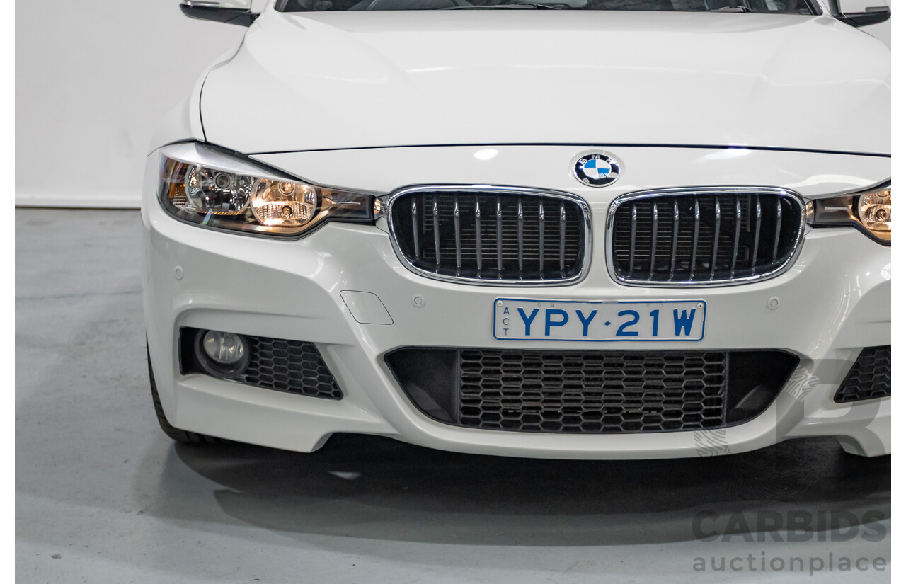 9/2013 BMW 318d M Sport Package F31 4D Wagon Alpine White Turbo Diesel 2.0L