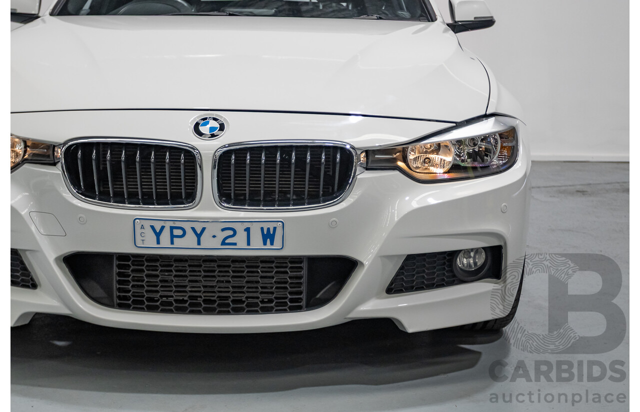 9/2013 BMW 318d M Sport Package F31 4D Wagon Alpine White Turbo Diesel 2.0L