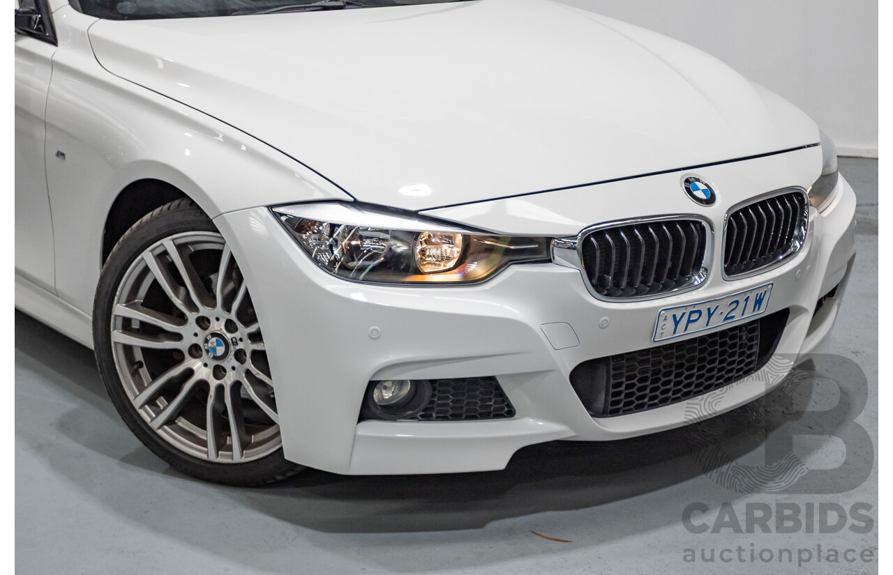 9/2013 BMW 318d M Sport Package F31 4D Wagon Alpine White Turbo Diesel 2.0L